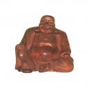 Фън Шуй Хотей - Смеещият се Буда (Дърво, Ръчна Изработка) 