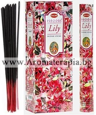 Фън Шуй Ароматни Пръчици - Безценна Лилия (Precious Lily) HEM Corporation