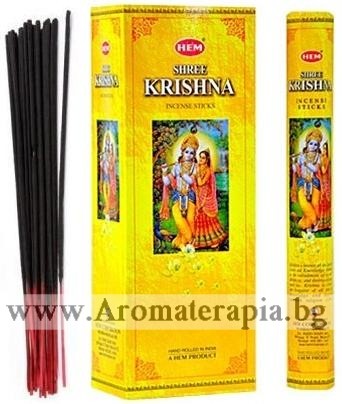 Фън Шуй Ароматни Пръчици - Шри Кришна (Shree Krishna) HEM Corporation