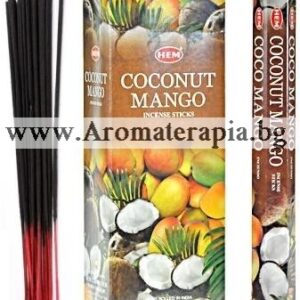 Ароматни Пръчици - Кокосов Орех и Манго (Coconut-Mango) HEM Corporation